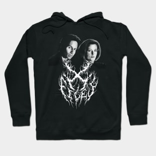 X-Files Mulder & Scully - Metal Hoodie